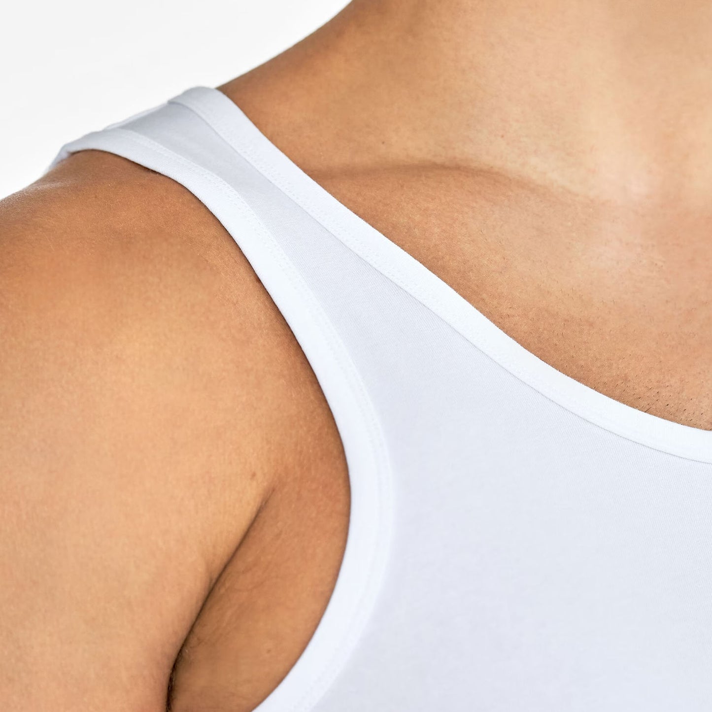 2er-Pack Tanktops – Weiß