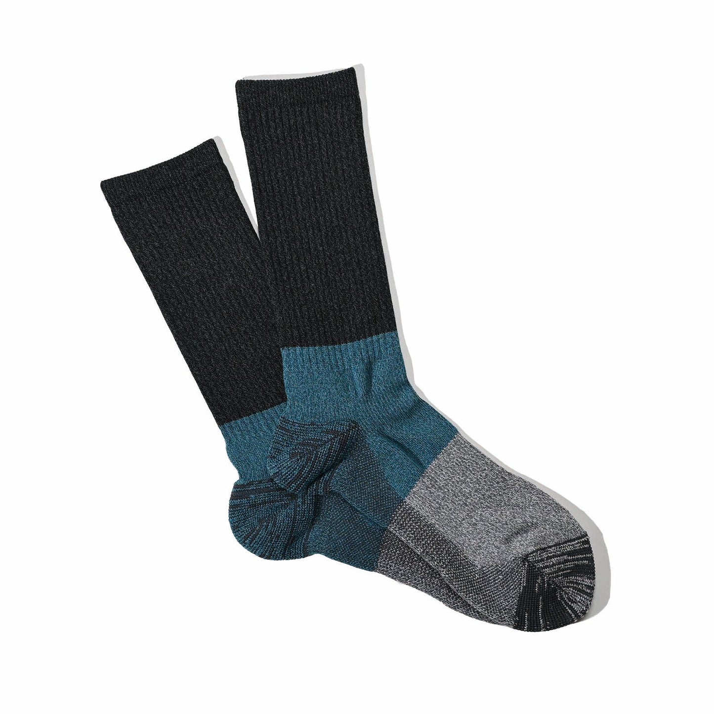 Moc Pile Crew Sock - Charcoal