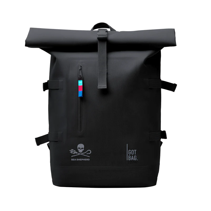GotBag RollTop Sea-Shepherd Black