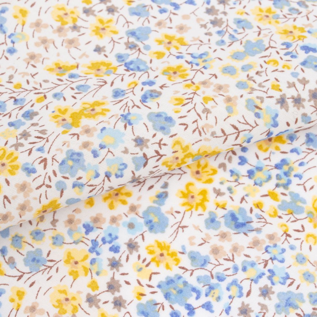 Einstecktuch in Senfblau von Liberty
