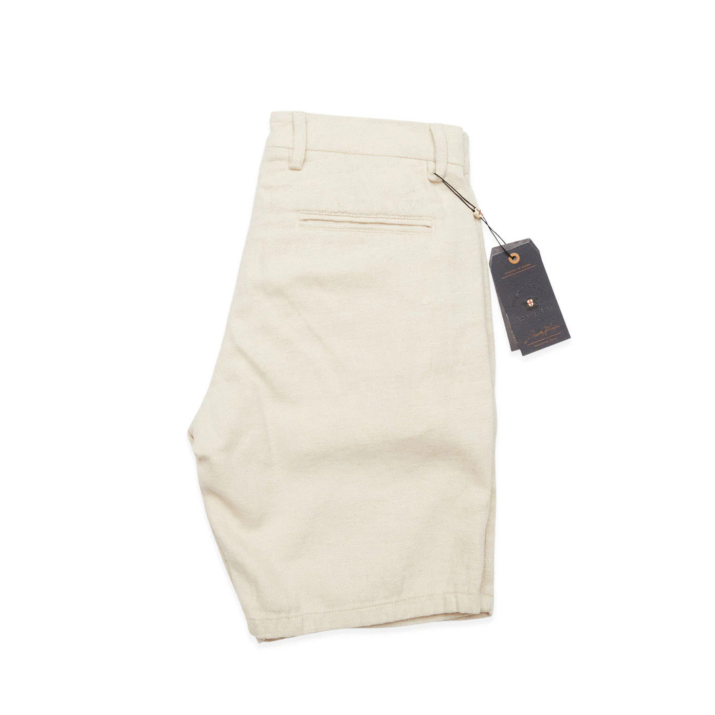 Blue De Genes Abramo Desk Shorts - Natural