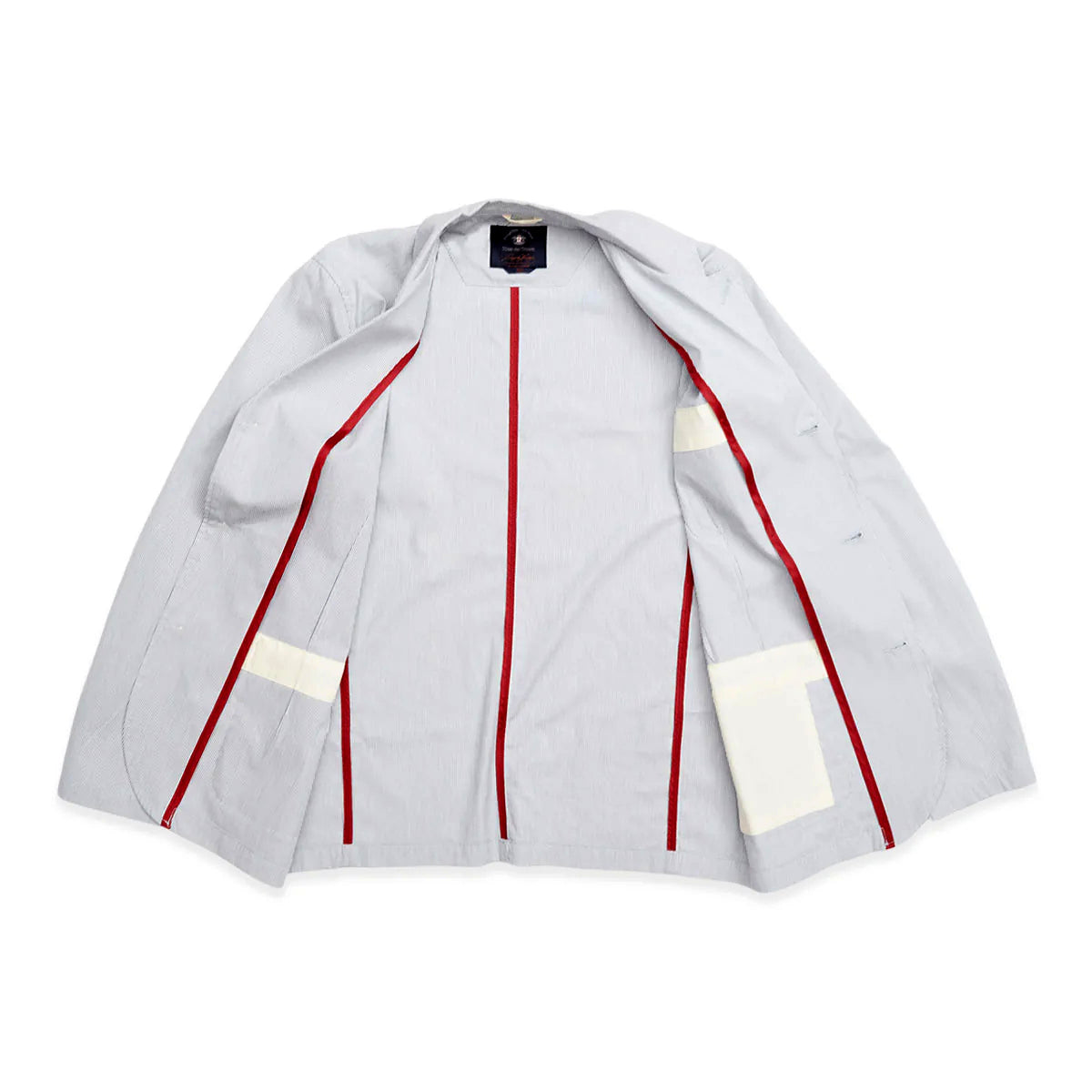 Blue de Genes Gabbiano Riga Blazer - Blue Stripe