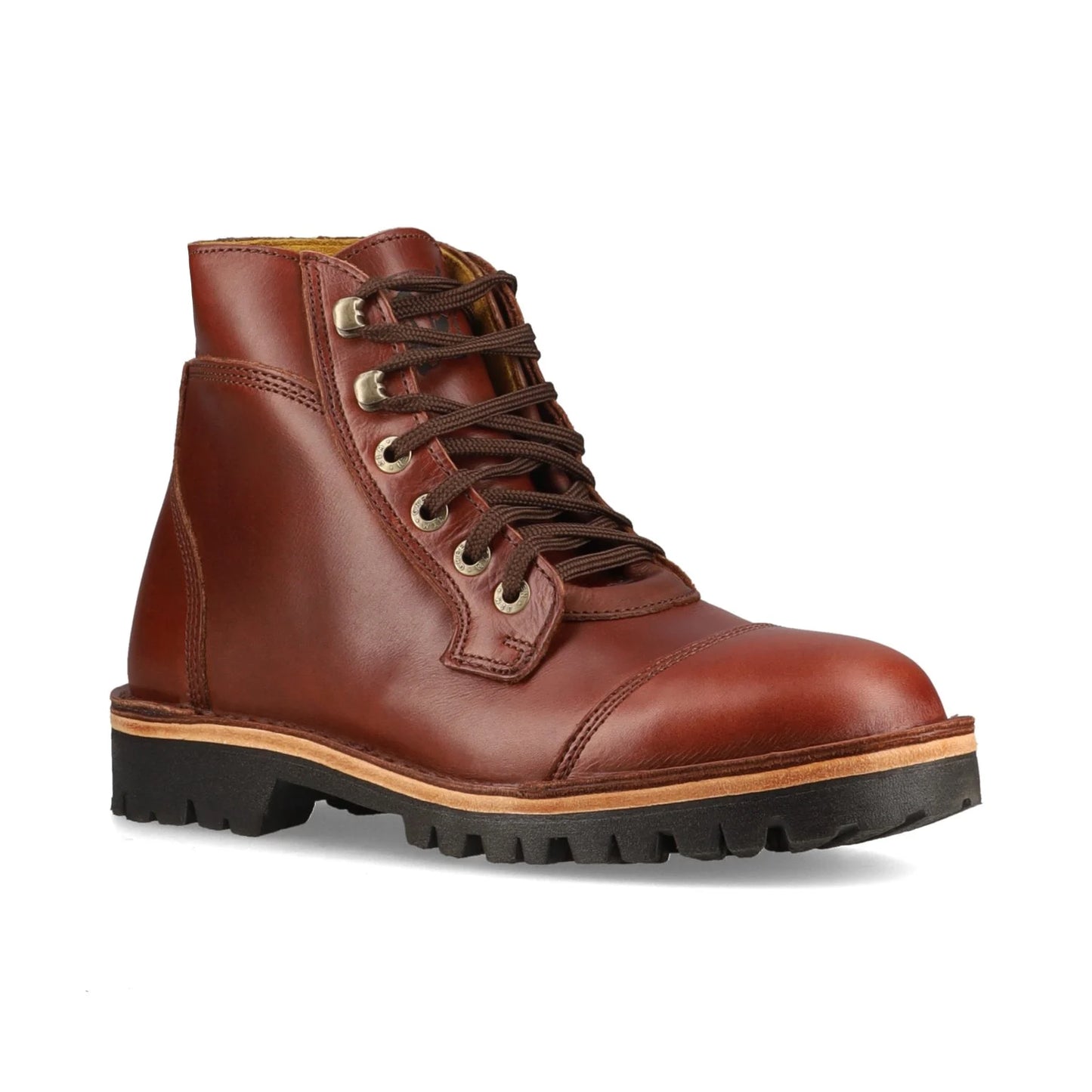 Numzaan Lug Sole - Walnut Veg Tan