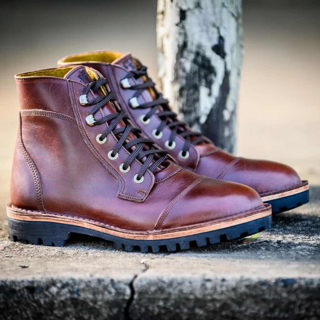 Numzaan Lug Sole - Walnut Veg Tan