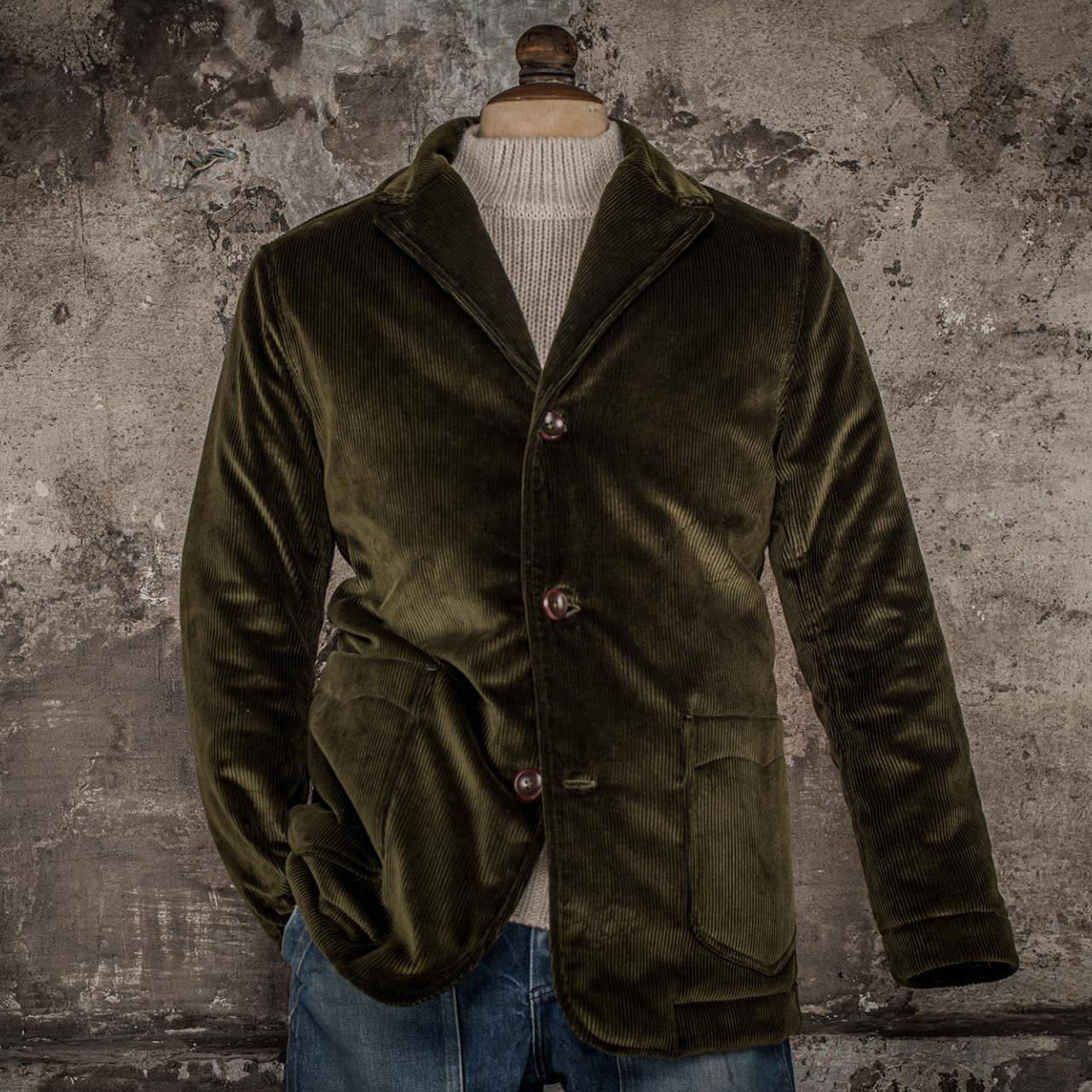 Fleurs de Bagne Blazer Anatole - Kaki