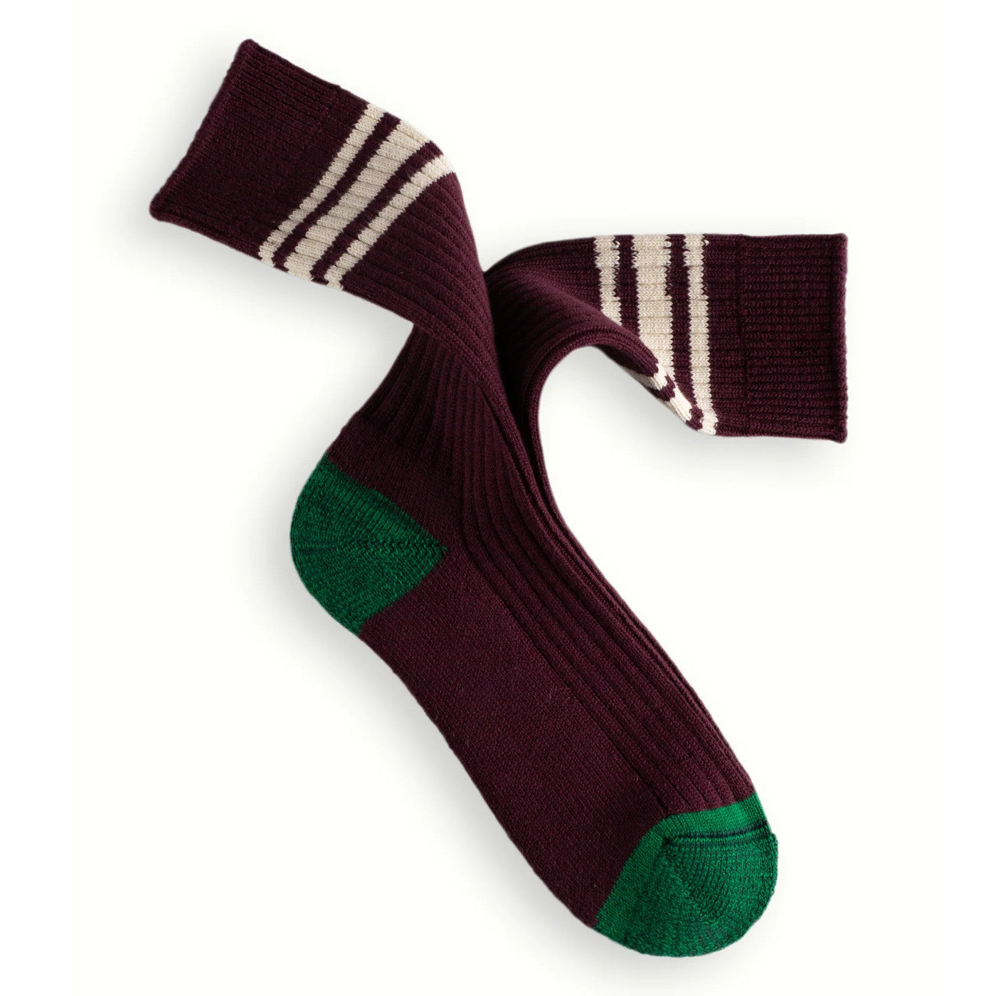 Nautical Turn Beach Break - Burgundy