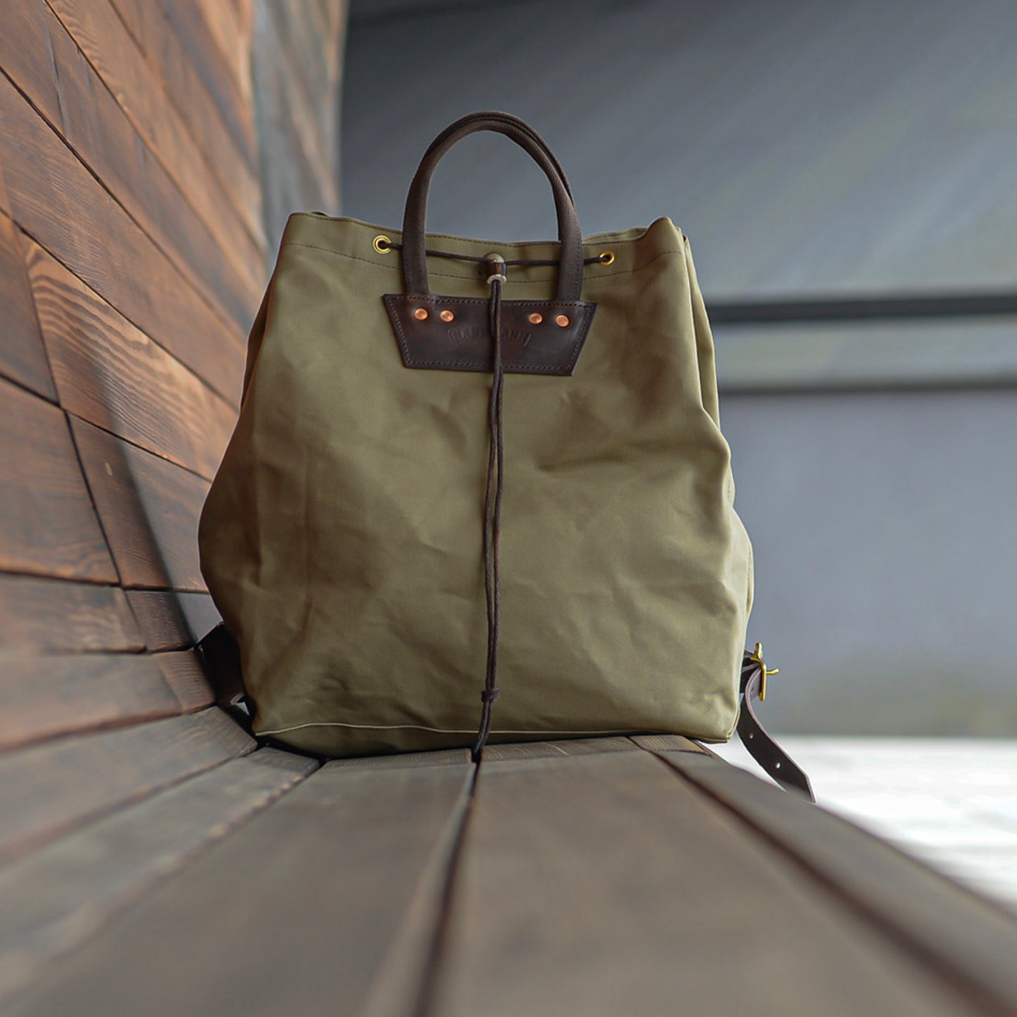 Einkaufstasche Rucksack Oakland - Armee