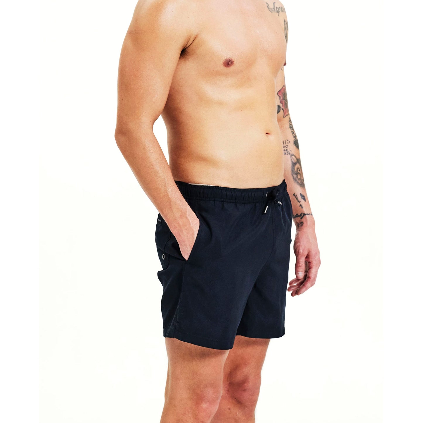 Badeshorts – Schwarz