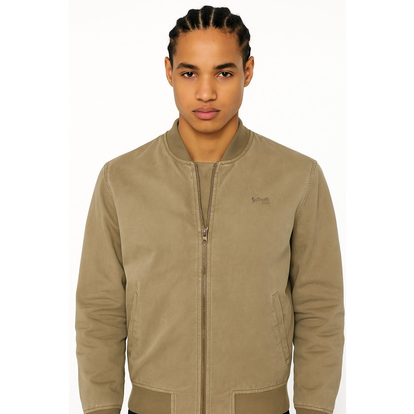 Bomber MA-1 Cotton Washed - Taupe