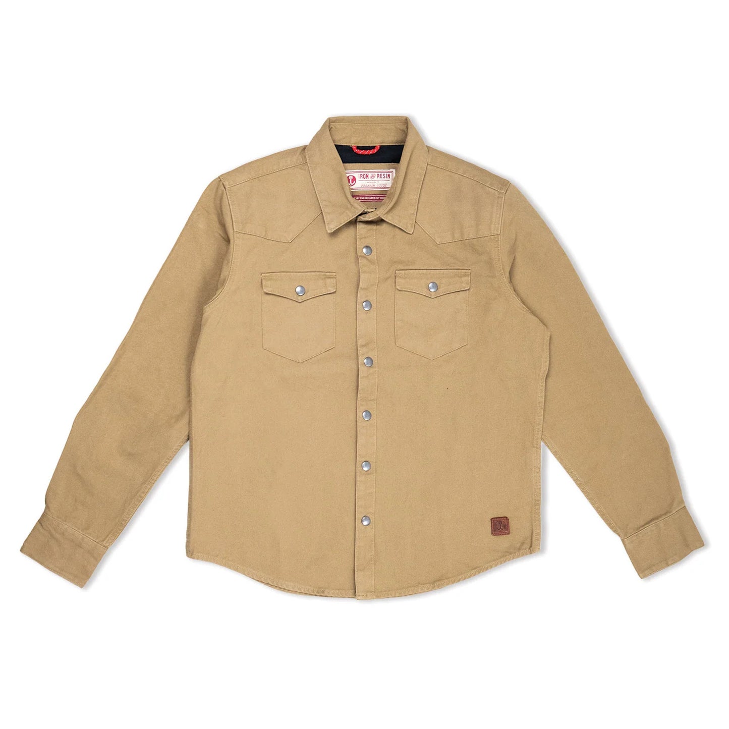 Fenceline Duck Canvas-Hemd – Beige Raw