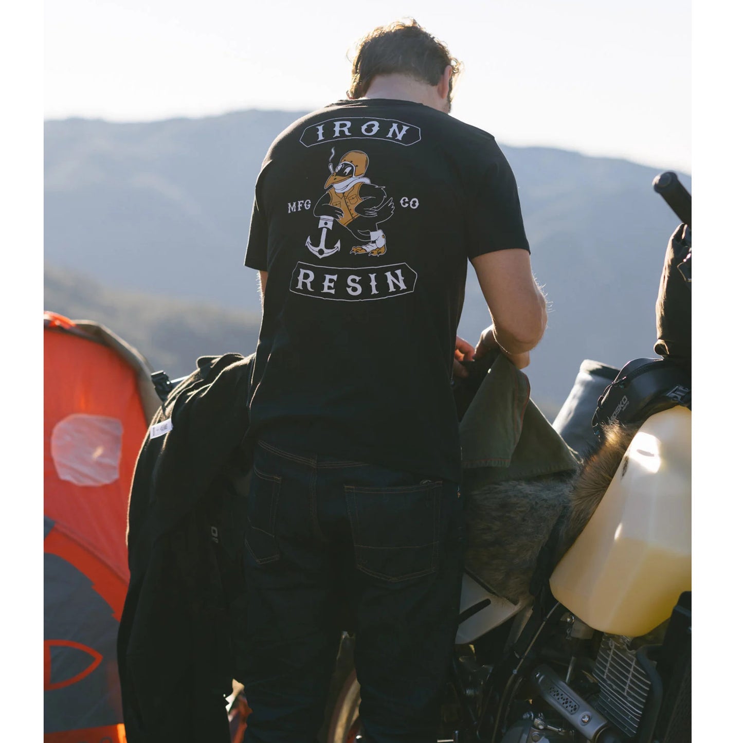 Freebird Pocket T-Shirt – Schwarz