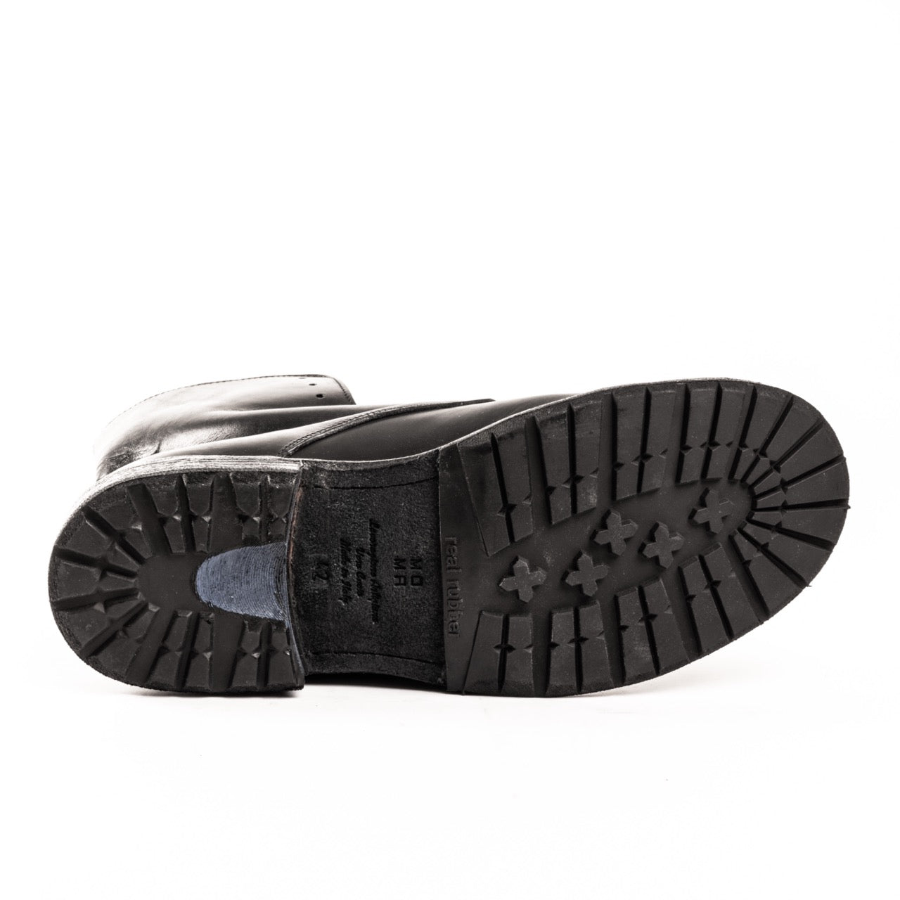 Tronchetto Toe-Cap Waxed 51309 - Nero