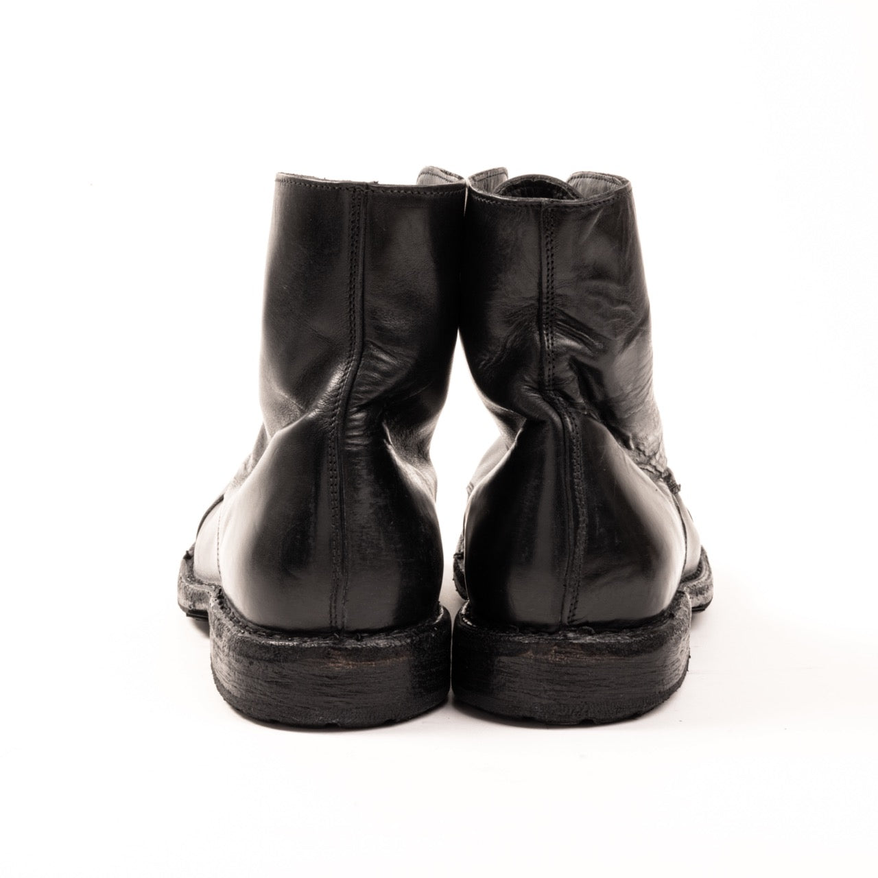 Tronchetto Toe-Cap Waxed 51309 - Nero