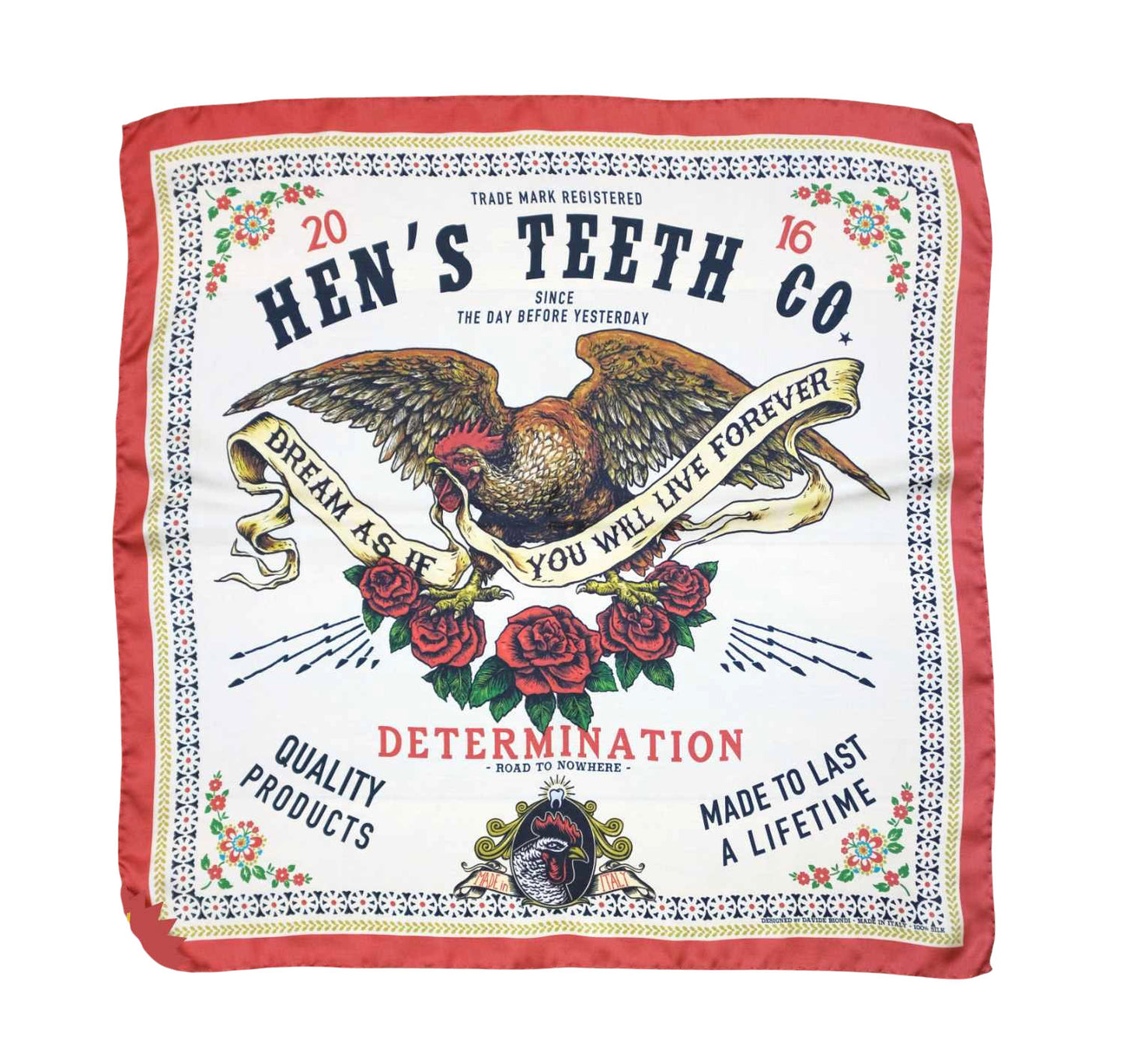 Determination Silk Bandana