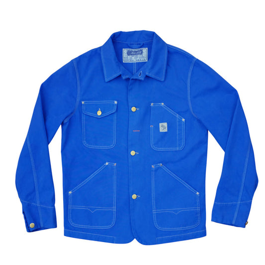 Hen’s Teeth Canvas Work Jacket french Blue