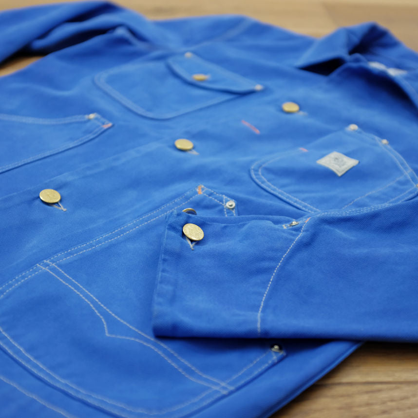 Arbeitsjacke Canvas - French Blue
