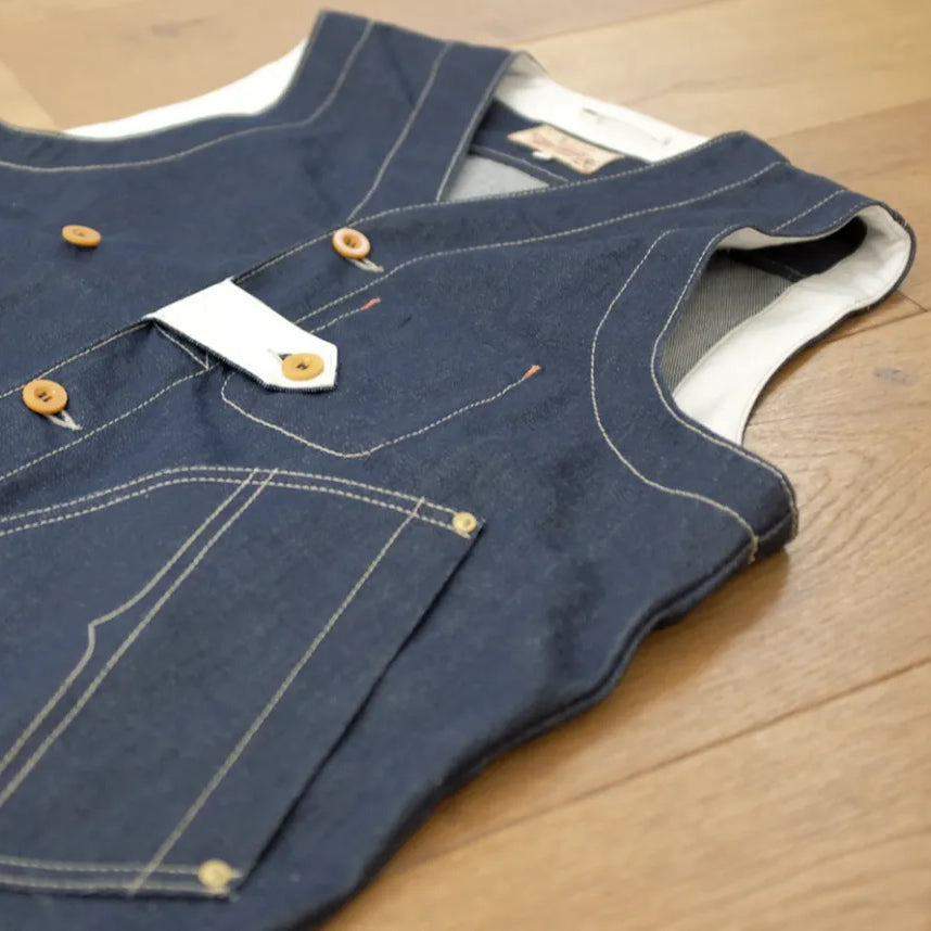 Denim Vest - Raw