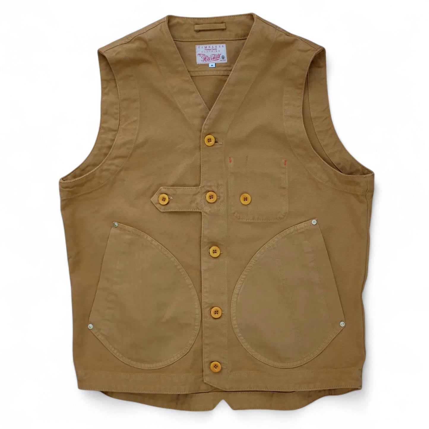Canvas Vest - Brown