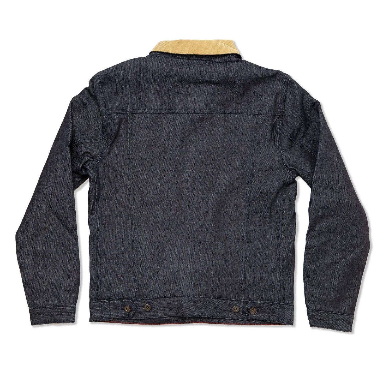 Iron and resin Harris Selvedge Denim jacket back