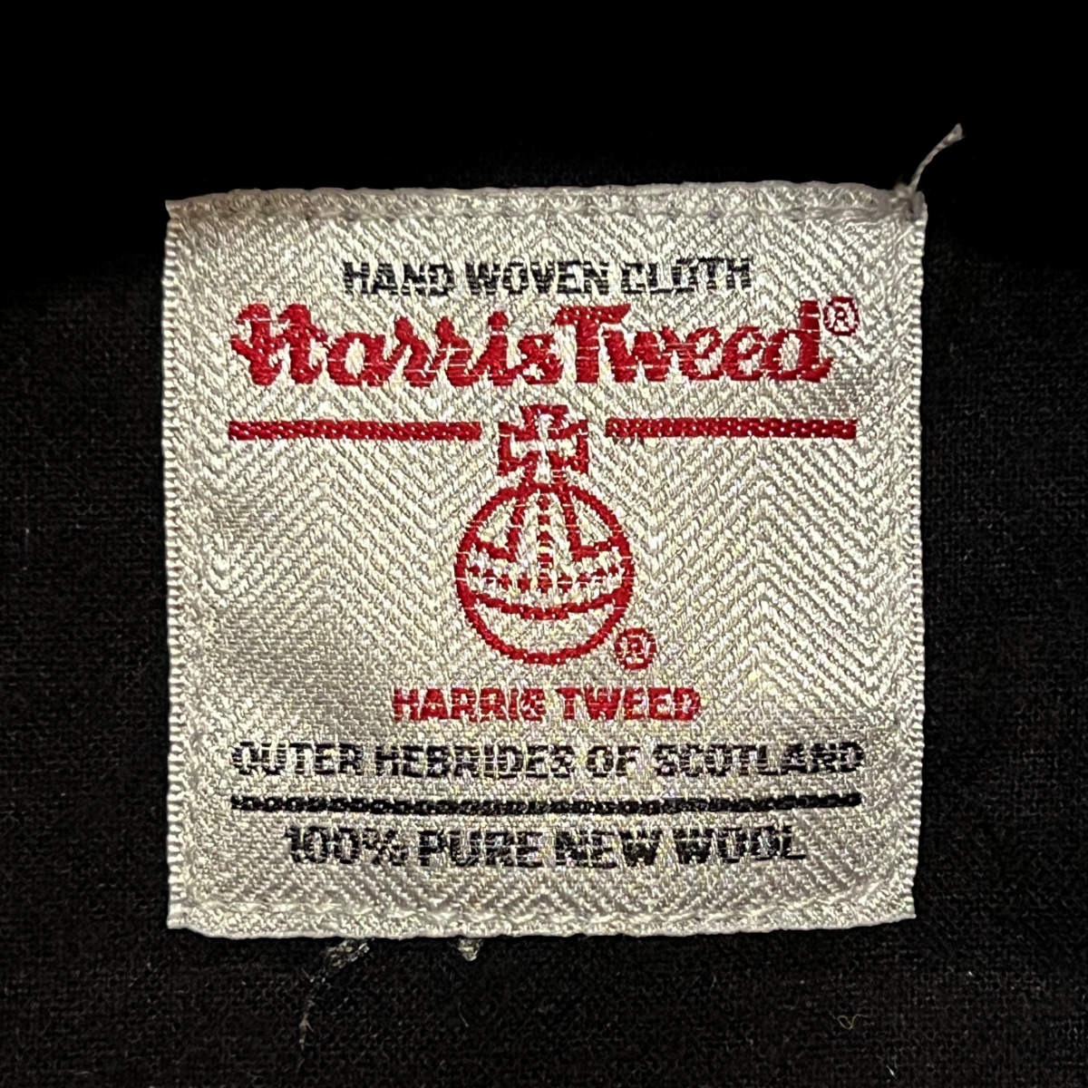 Newsboy Cap Harris Tweed - Anthrazit