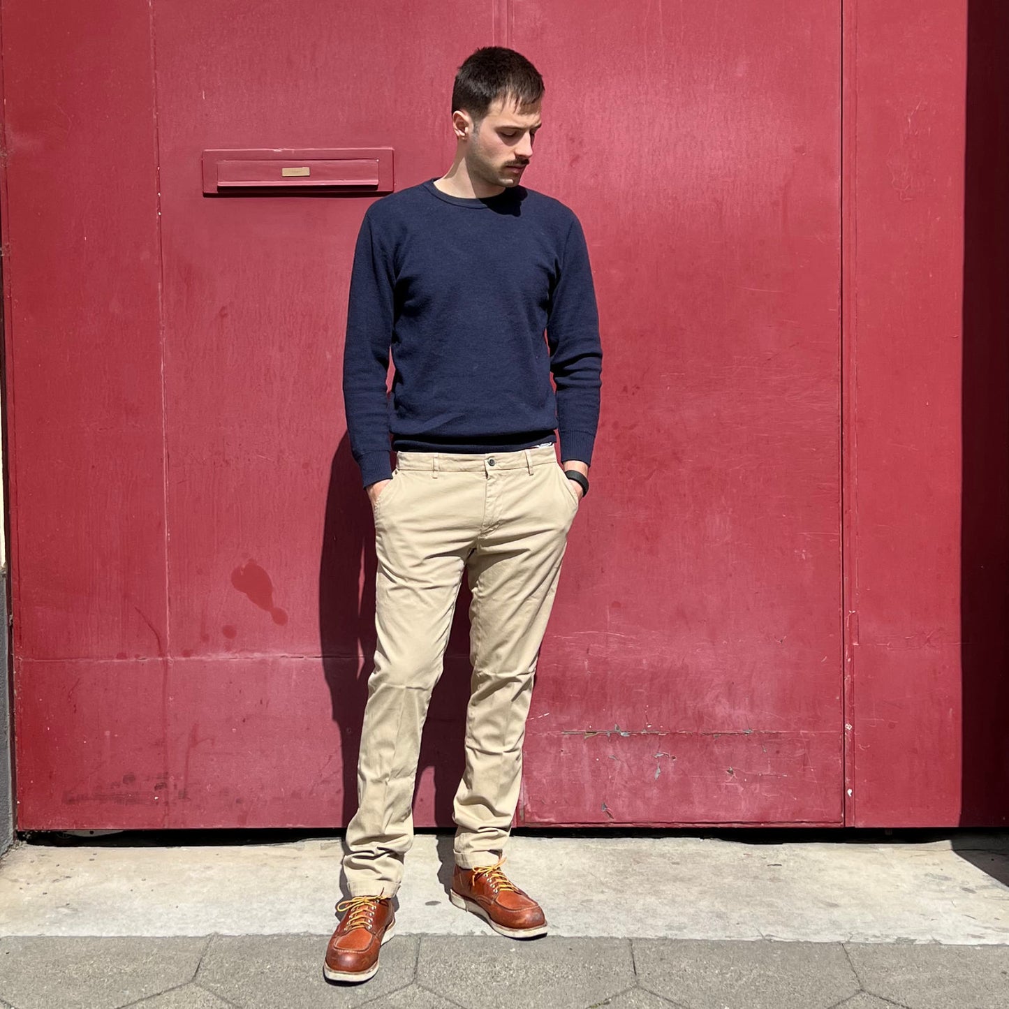 Levanto Baumwoll-Chino – Beige