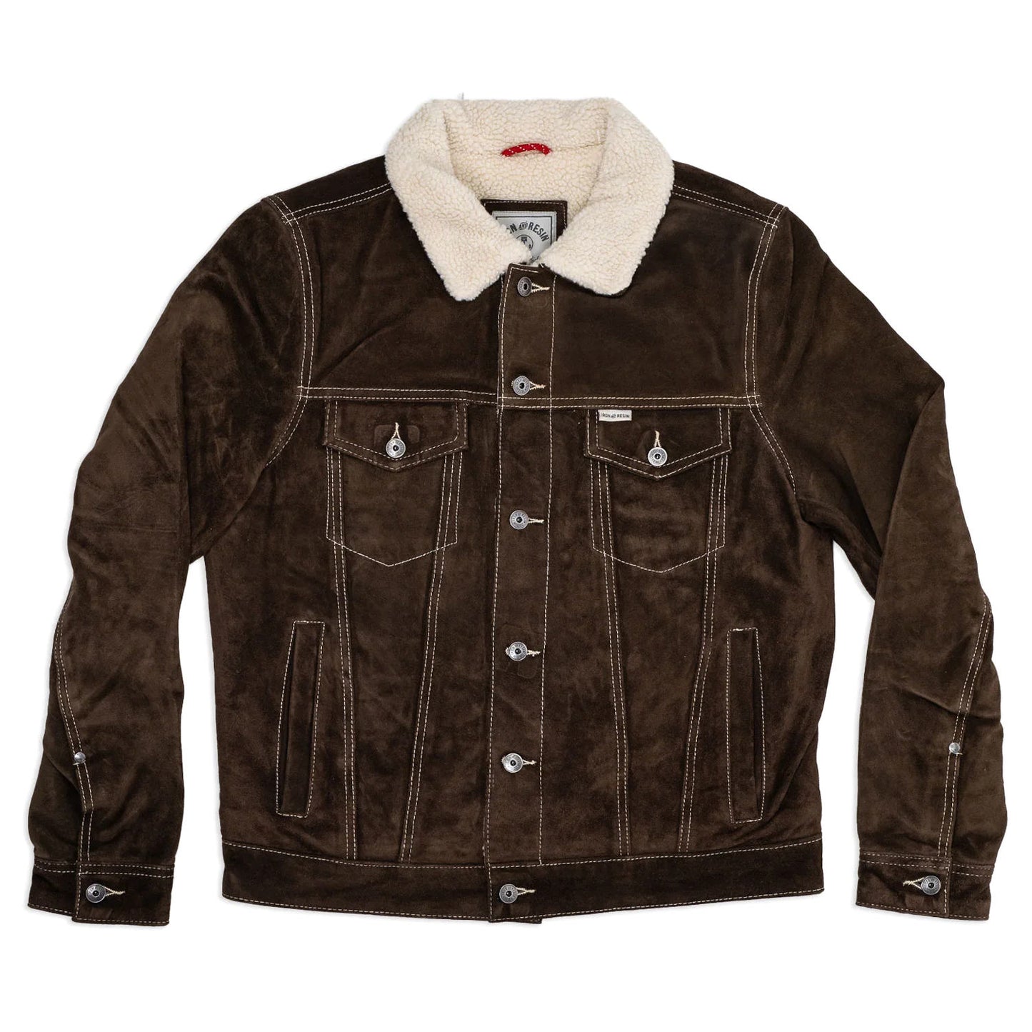 Open Road Wildlederjacke – Braun