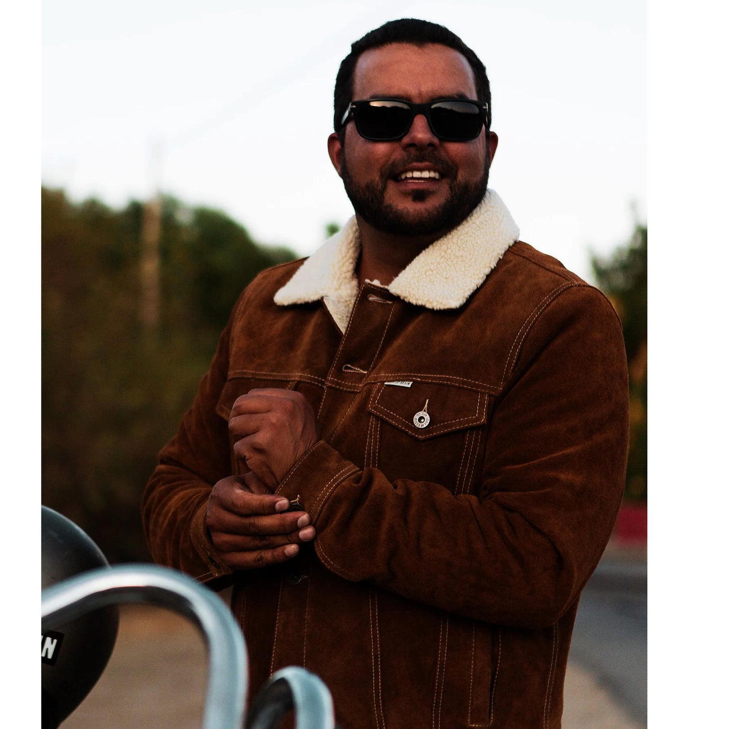 Open Road Wildlederjacke – Braun