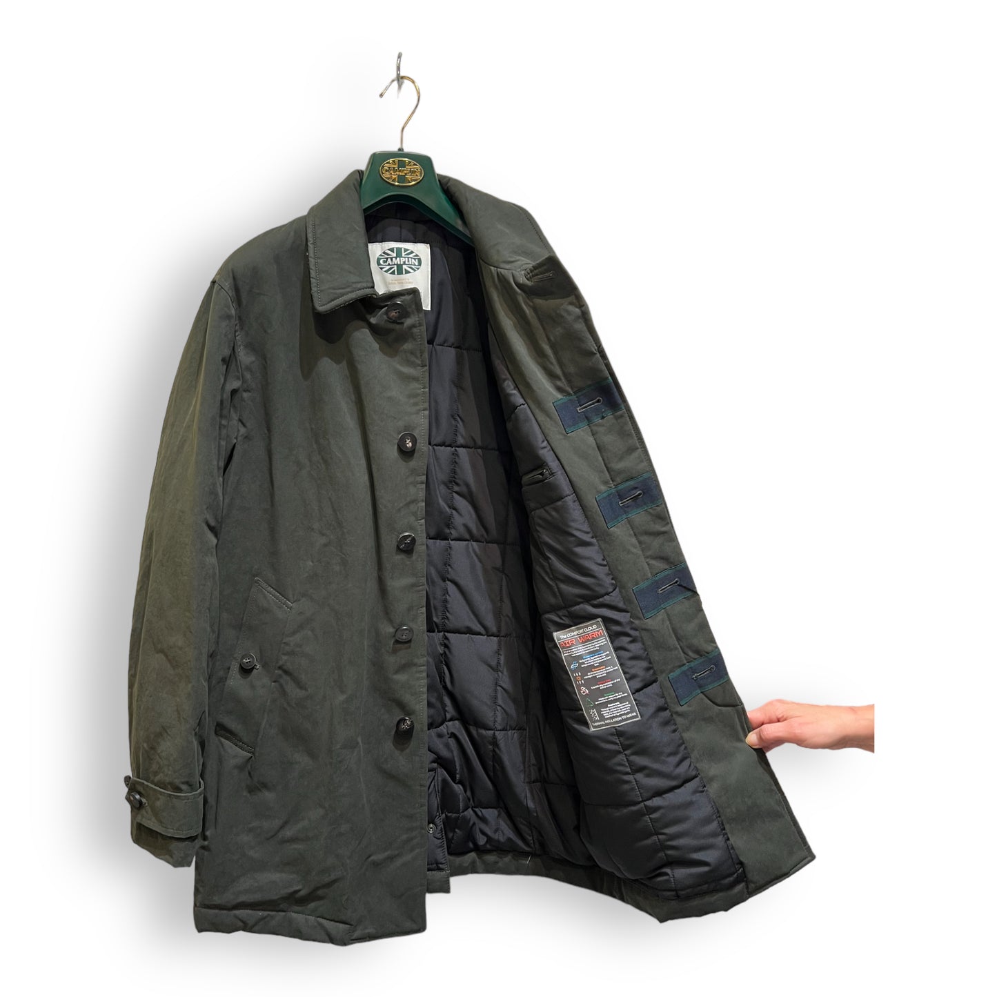 Overcoat Air Warm - Olive