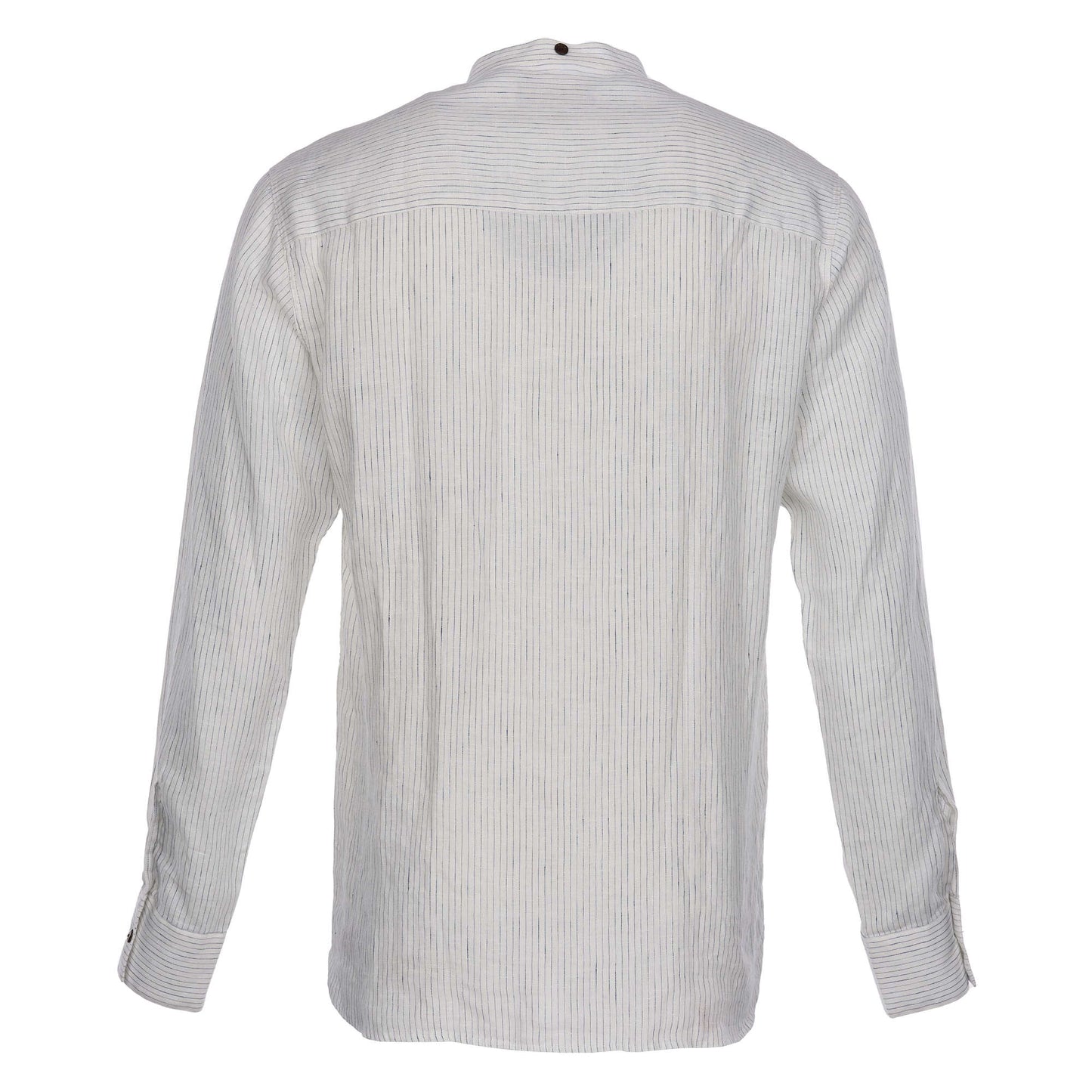 1923 Buccanoy Linen Shirt - White Blue