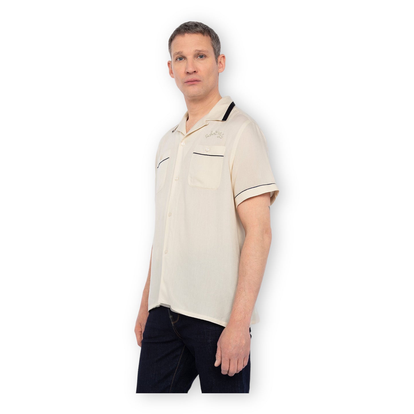 Strike Bowling Shirt - Off White