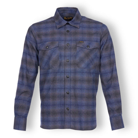 Pike Brother 1943 CPO Flannel - Tijuana Blue