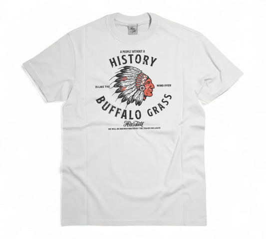 Tubular T-Shirt "Buffalo" - White