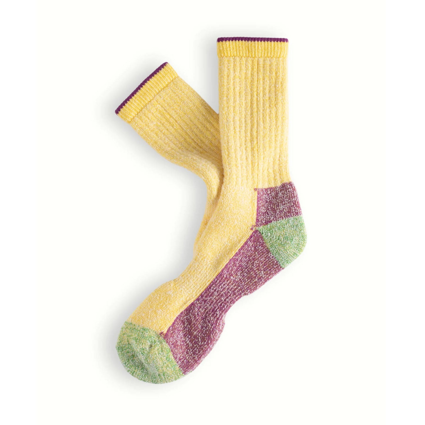 Thunders Love Lambswool Hiking -Yellow