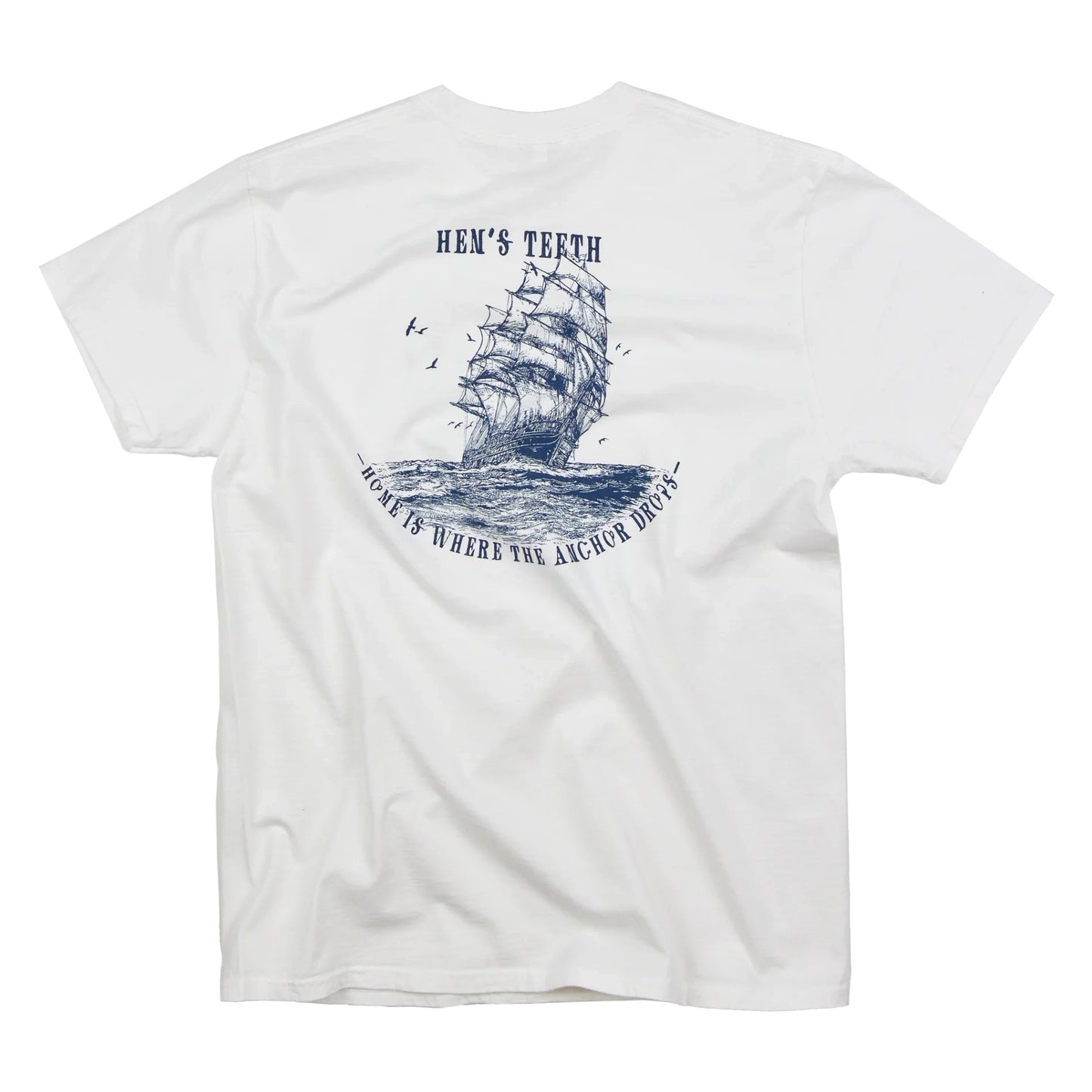 Tubular T-Shirt "Ship" - White