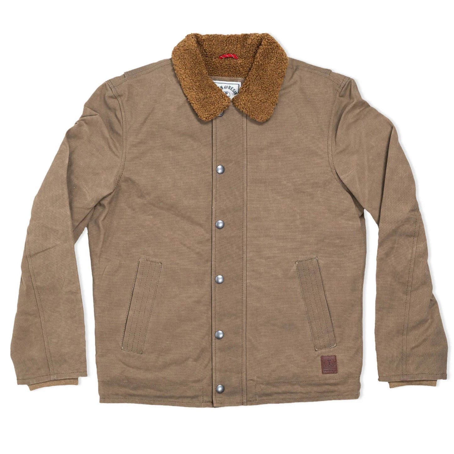 Iron and Resin Nautilus Wax Deck Jacket Tan