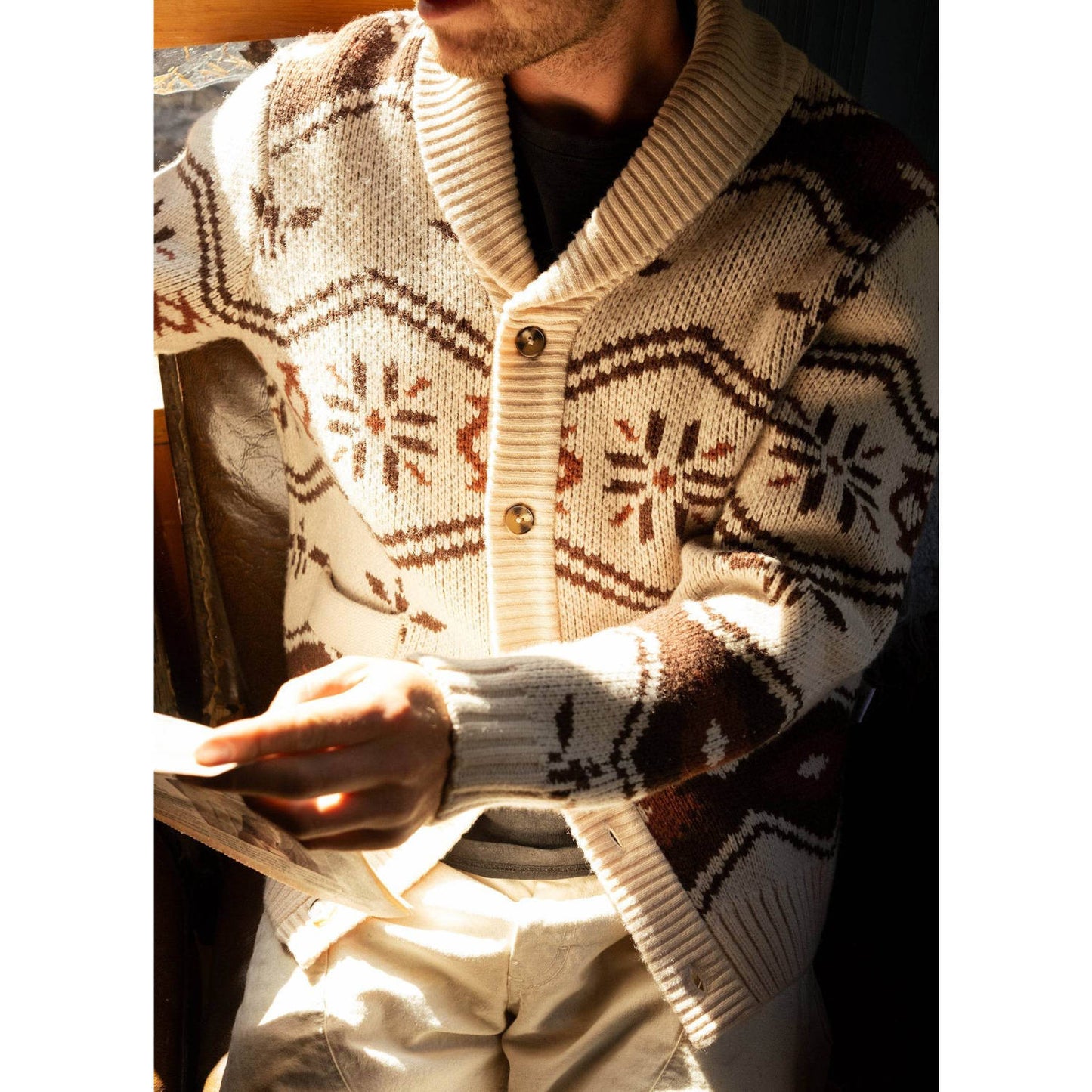 Wincha Schalkragen Pullover