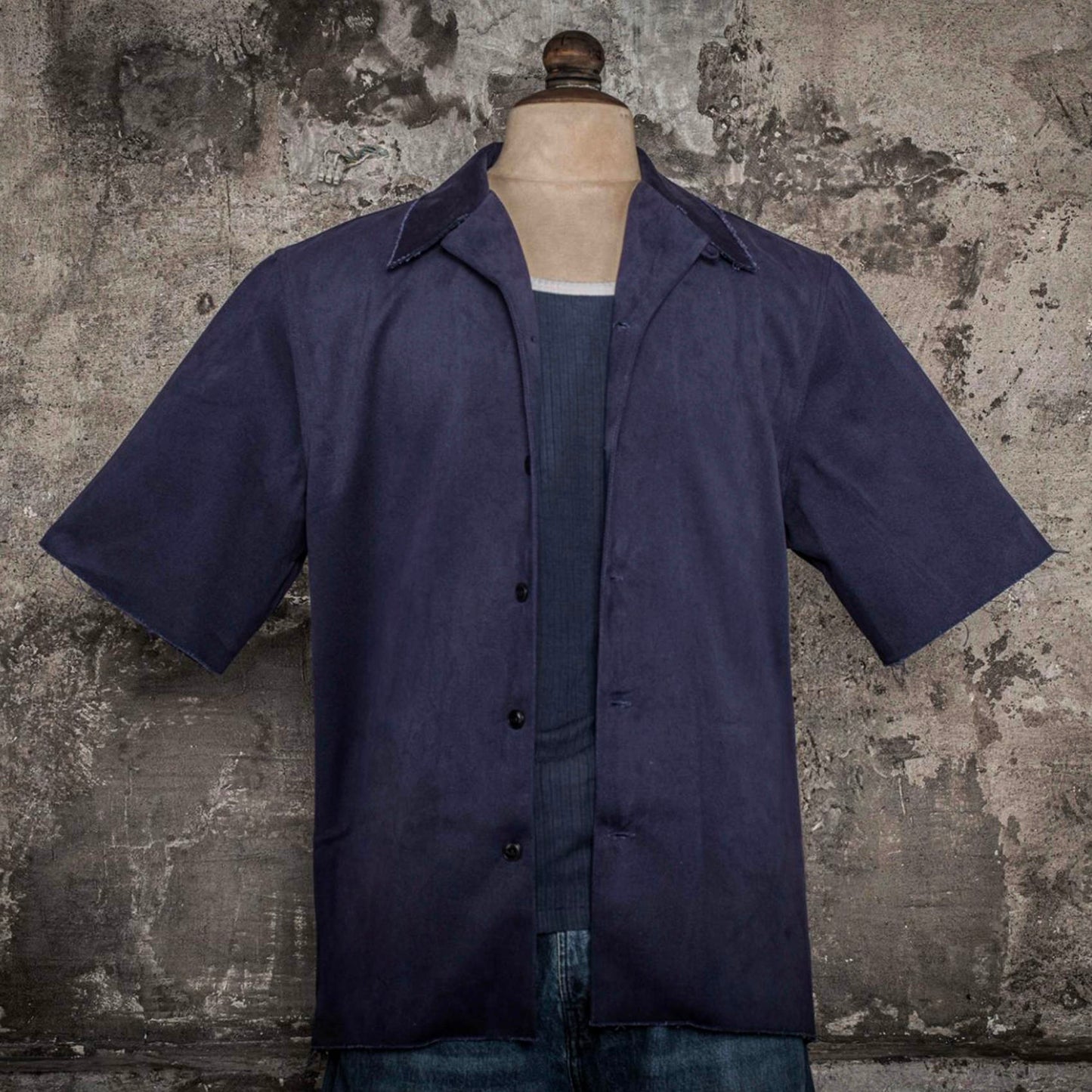 Worker Shirt - Used Blue
