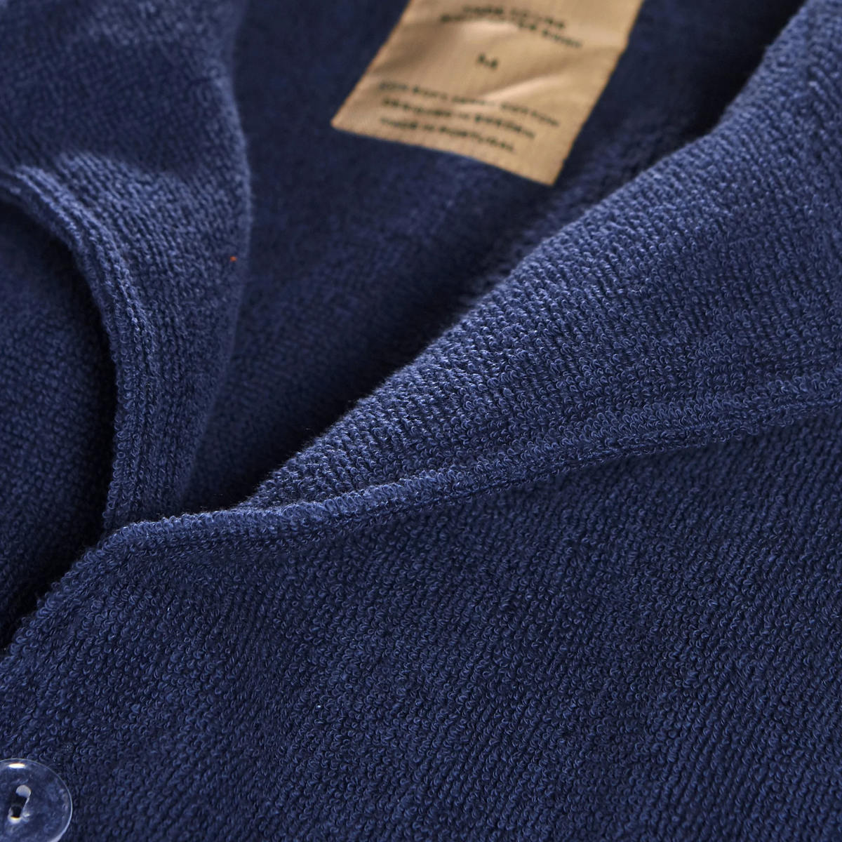 Navy Cuba Terry Shirt