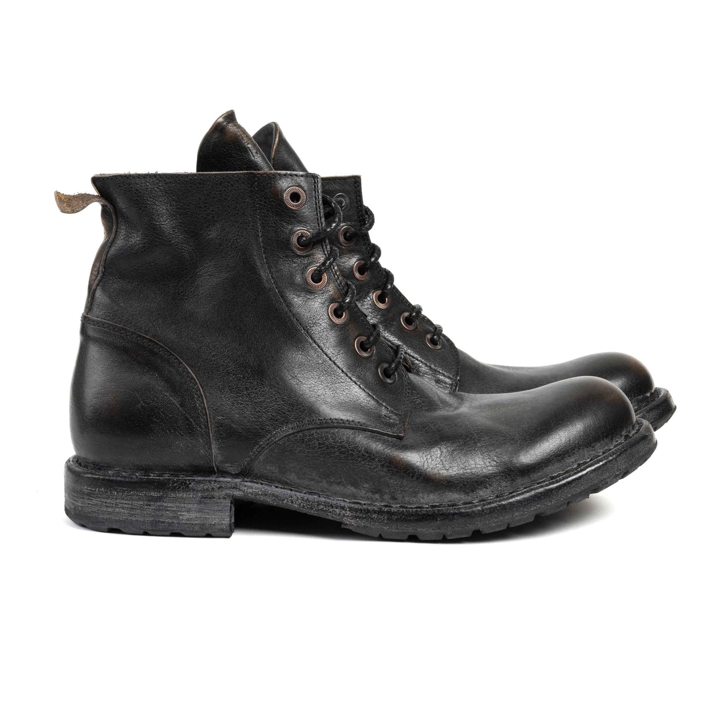 Polacco Cusna Schnürschuh Teacore 54401 - Schwarz / Braun