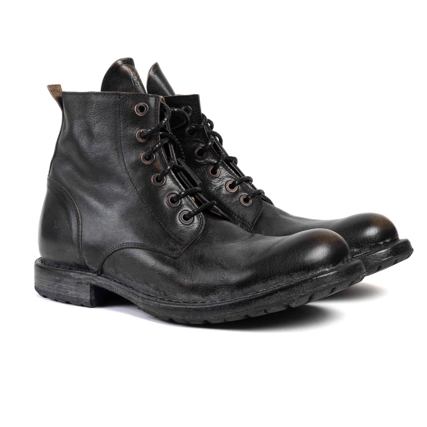Moma Polacco Cusna Lace-Up Teacore 54401 - Black / Brown