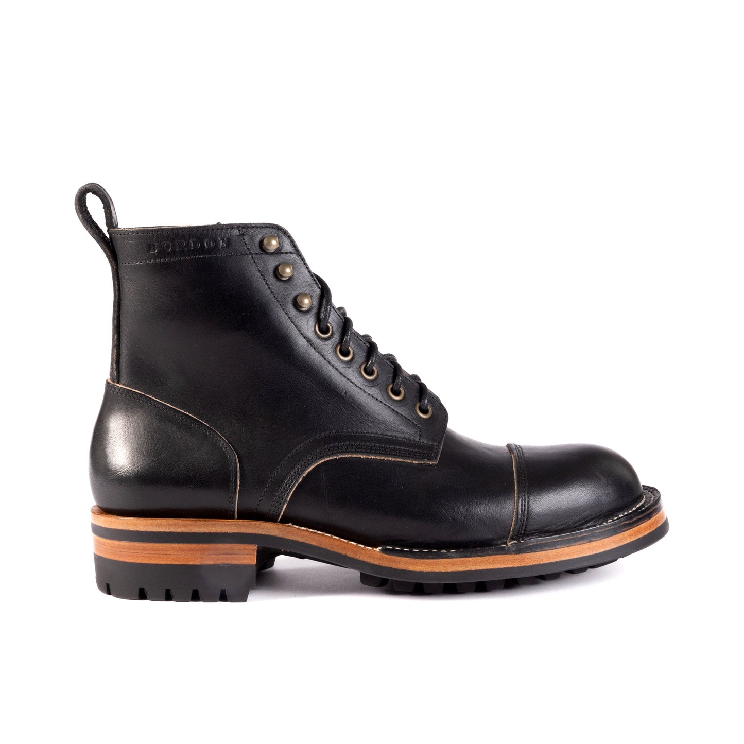 Bordon Tukano Cap Toe Black