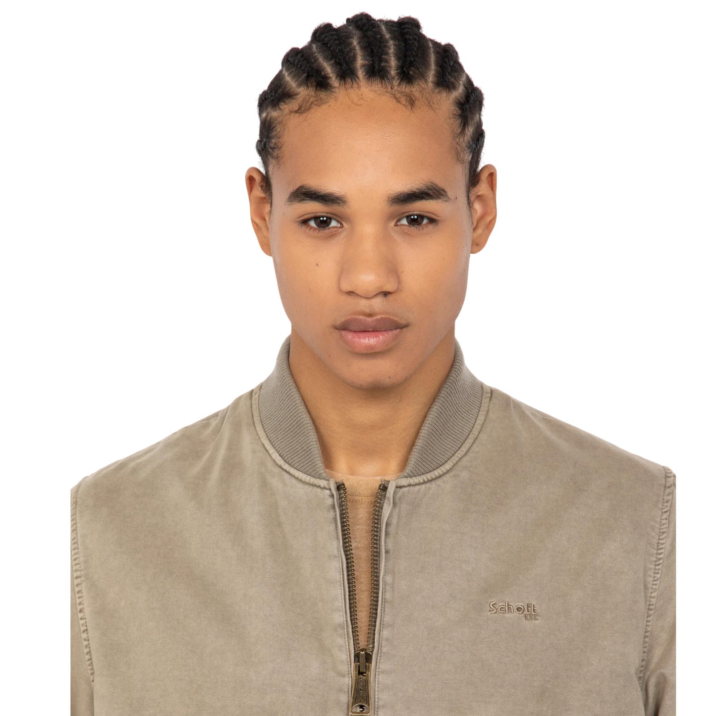 Bomber MA-1 Cotton Washed - Taupe