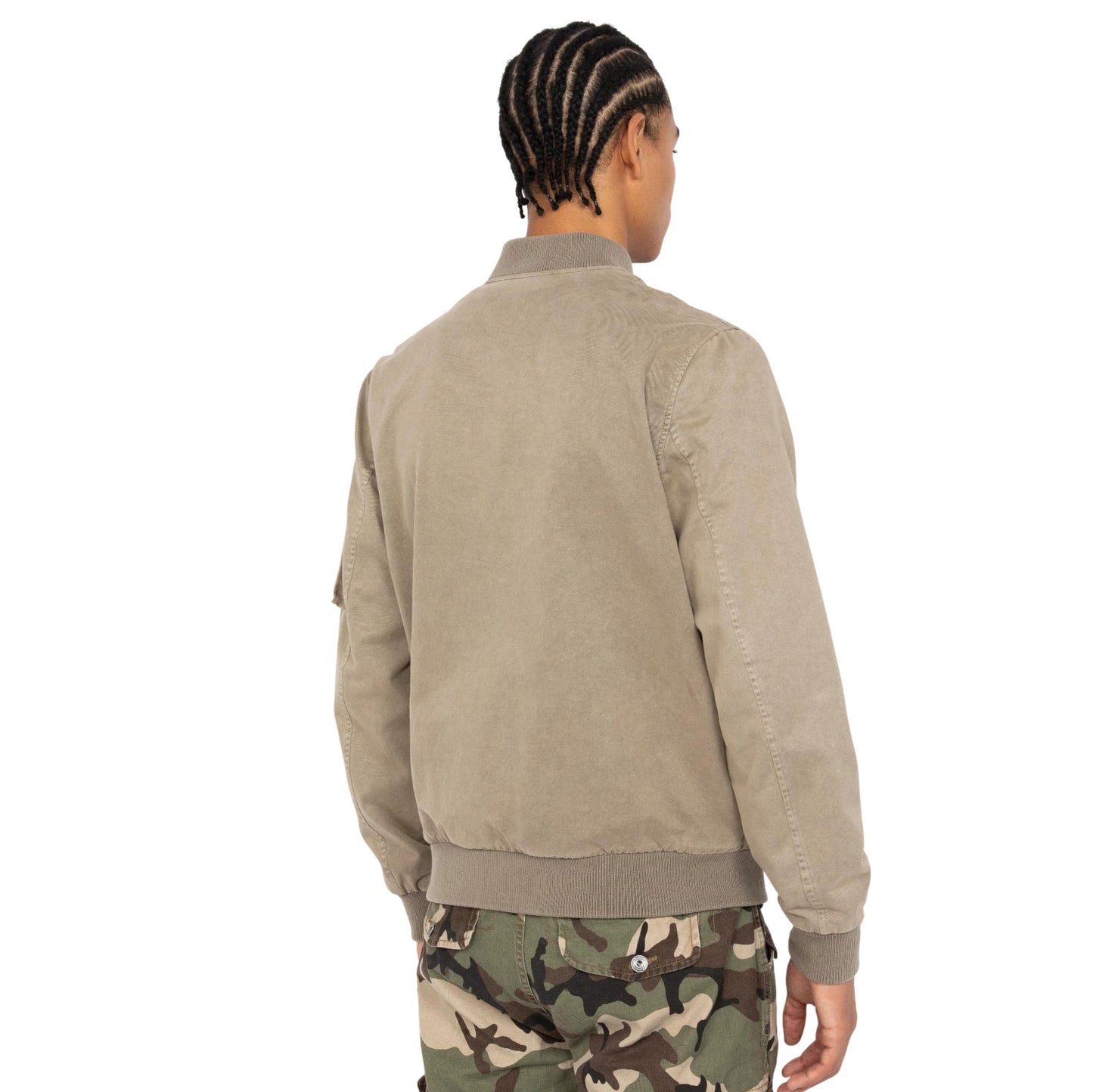 Bomber MA-1 Cotton Washed - Taupe