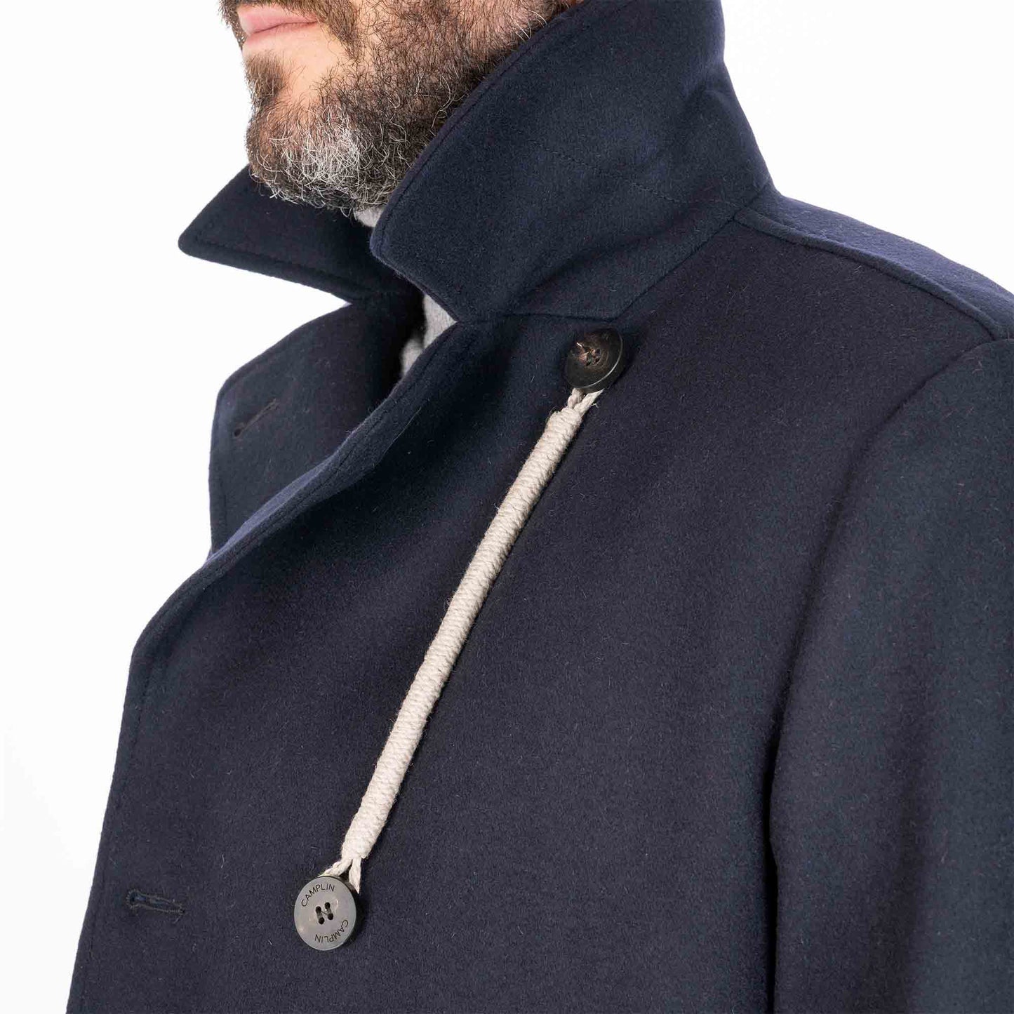 Peacoat Island Wool (F) - Navy