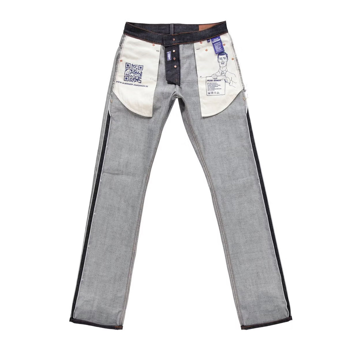 Gerader Blaumann 13oz - Raw