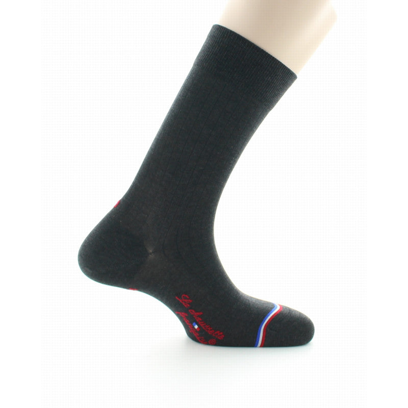 Opera Crew Sock Scottish yarn - Grey