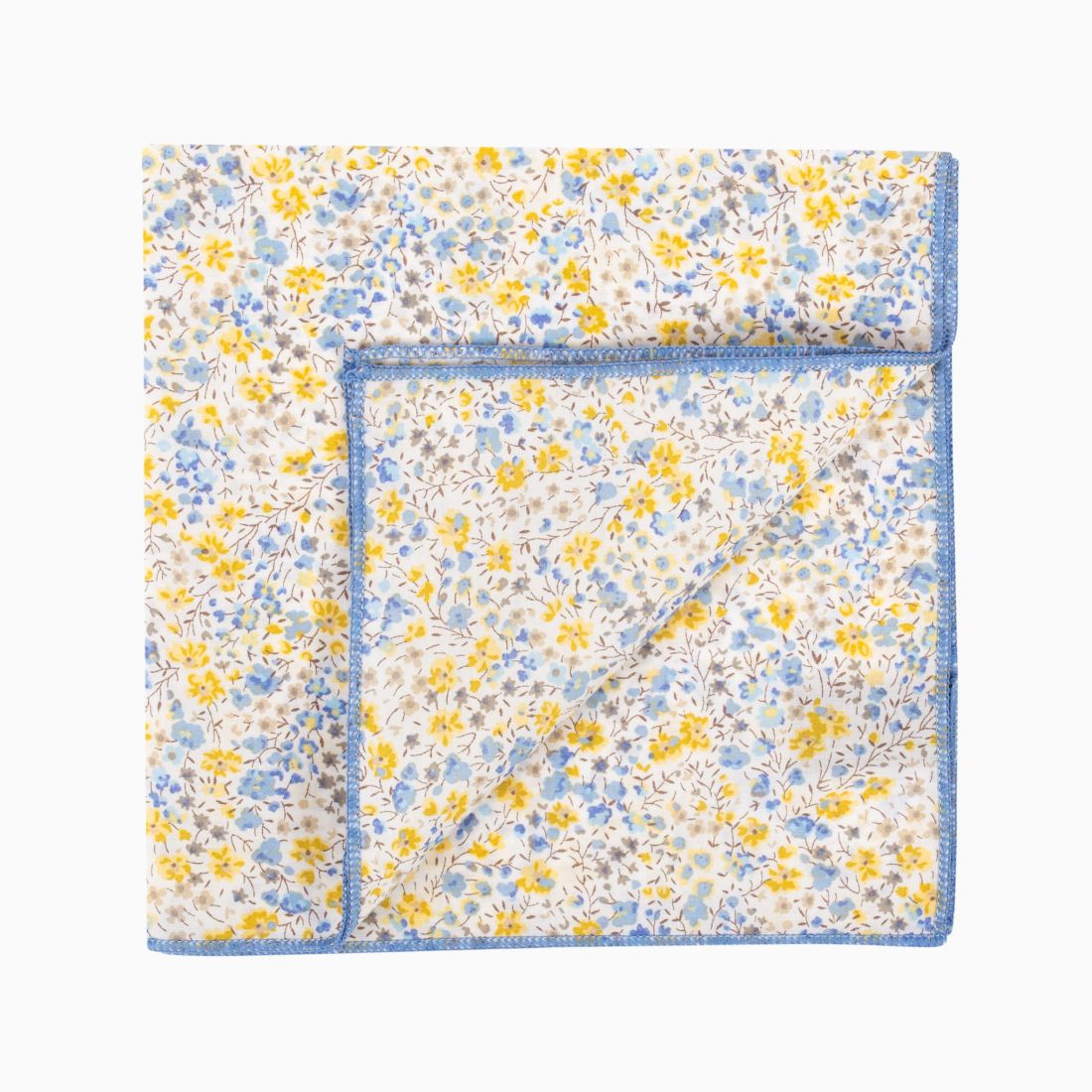 Einstecktuch in Senfblau von Liberty