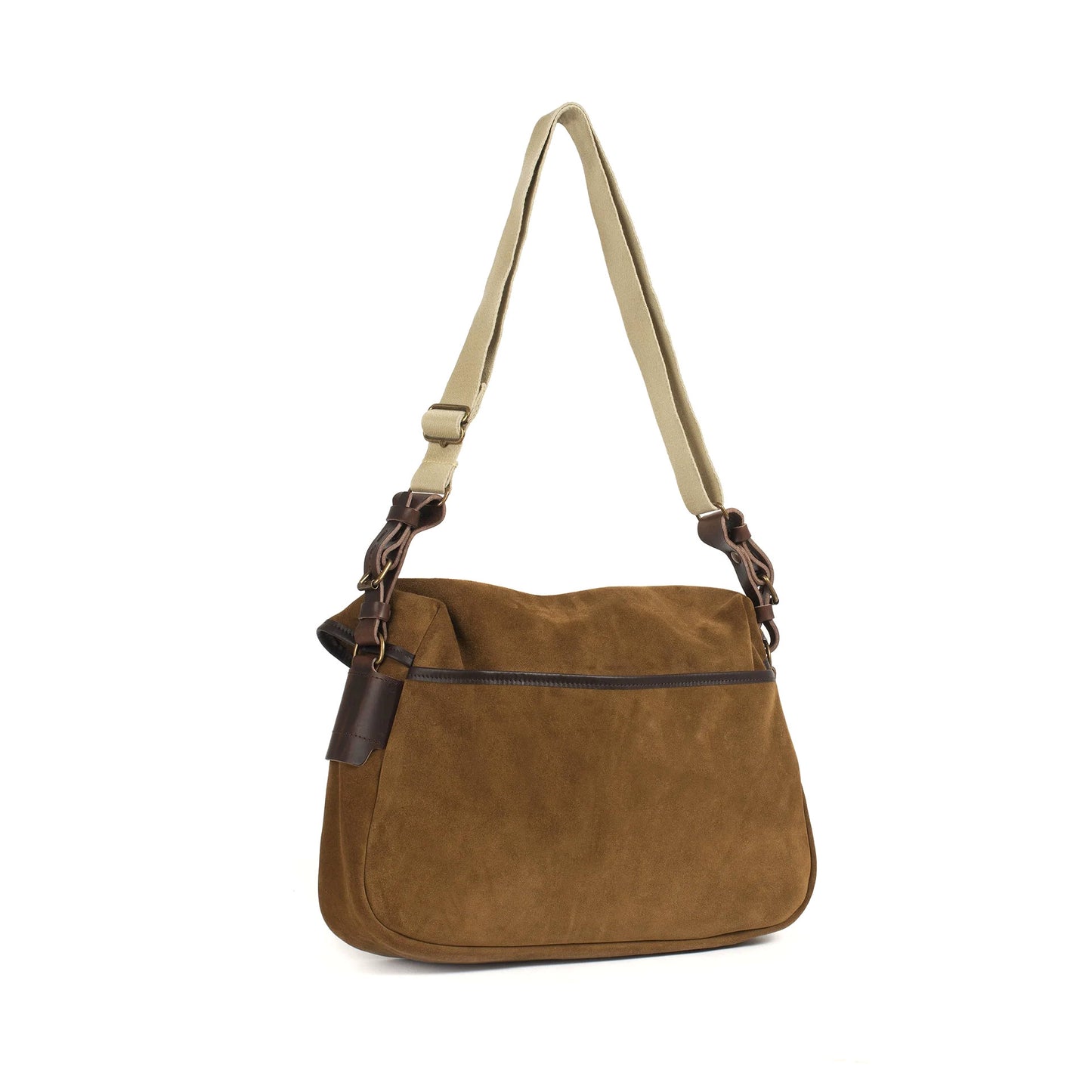 Fisherman Musette Wildleder S - Tabak