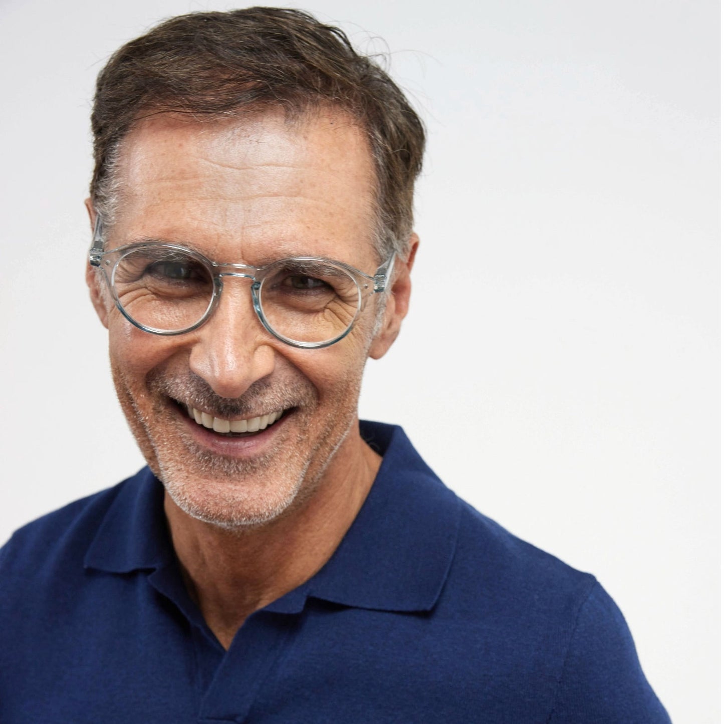 #D READING Glasses Frozen Blue