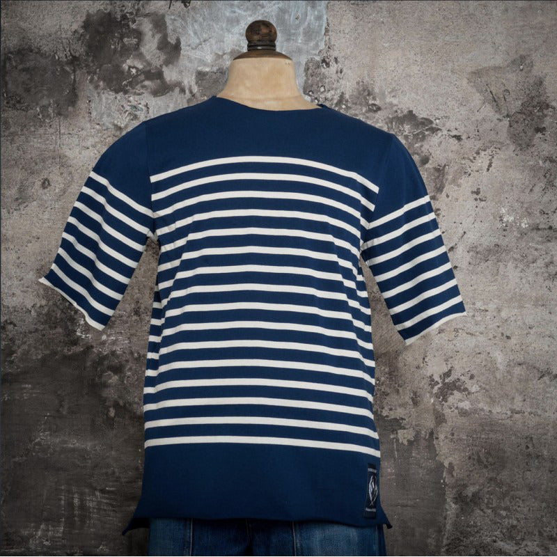 Mariniere Toulon T-Shirt - Marineblau / Natur